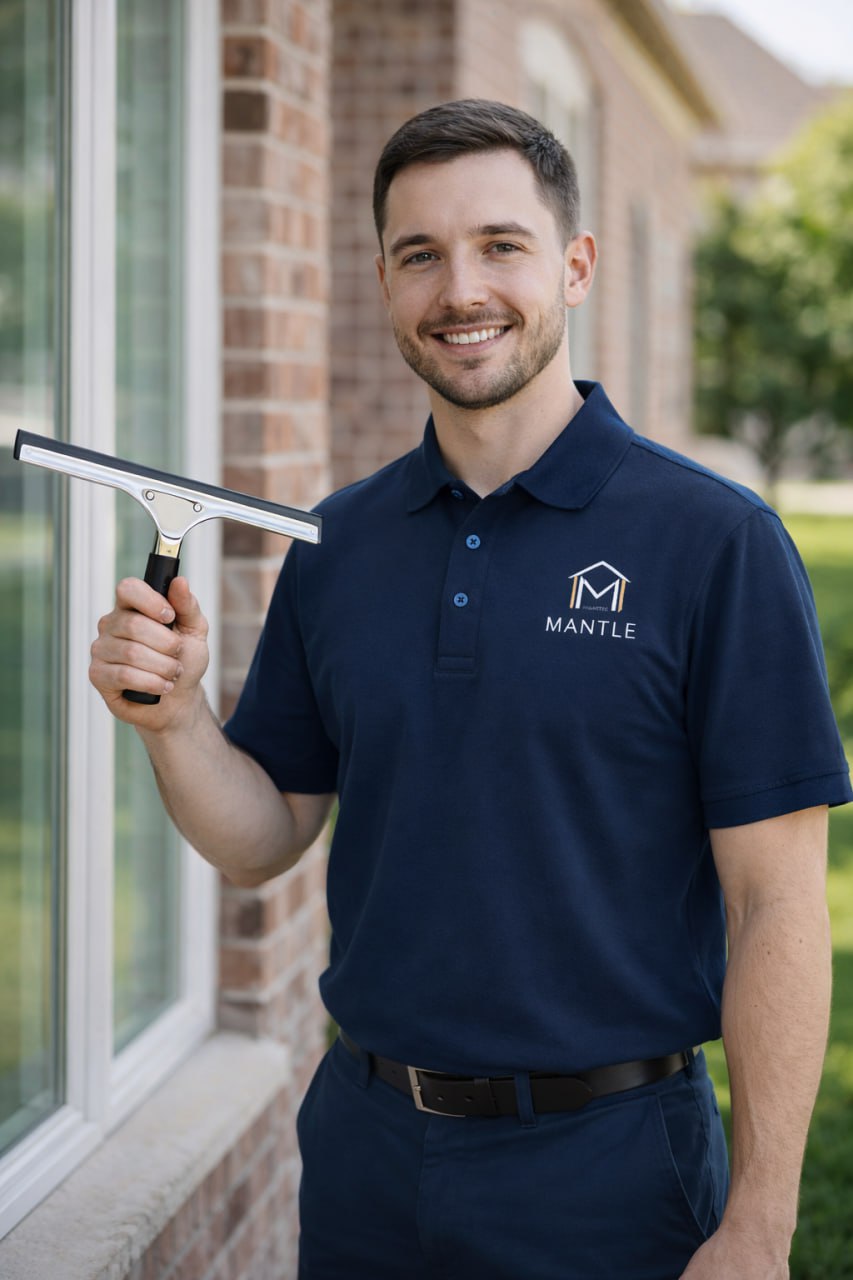 Exterior window cleaning